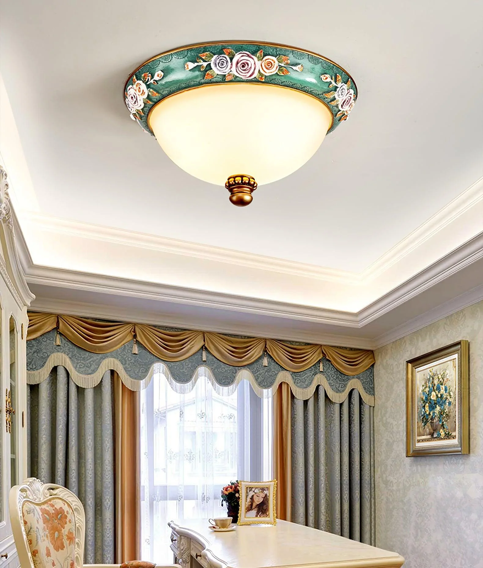 Pastoral Bowl Ceiling Light - Image 3