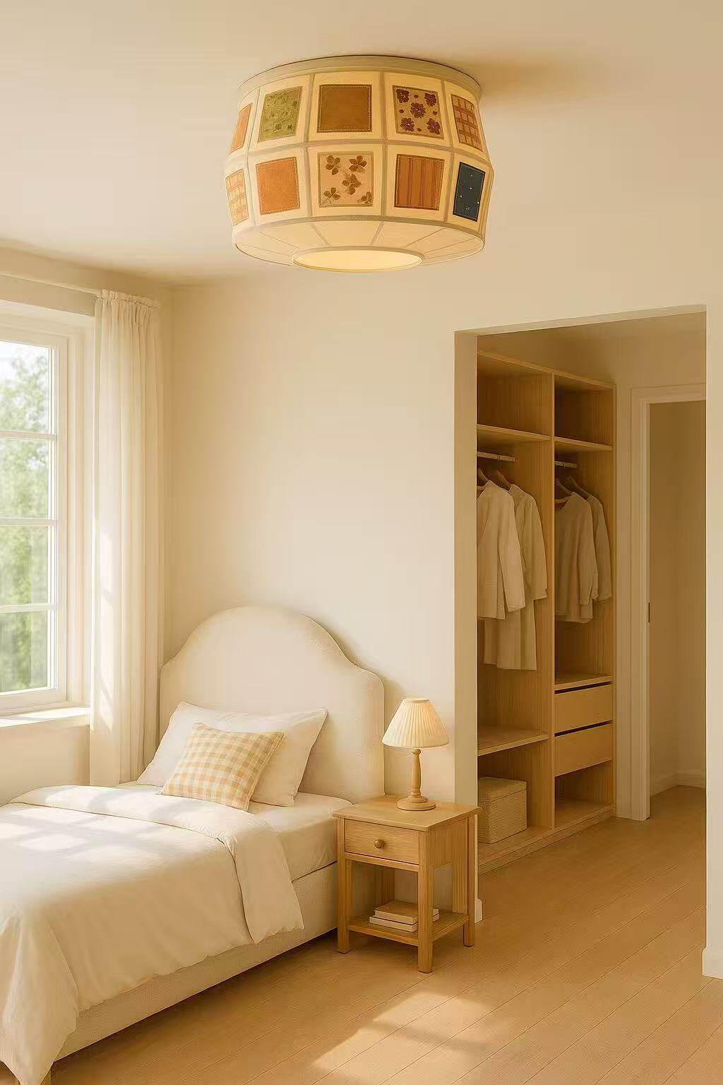 Patchwork Quilt Ceiling Light - Image 8