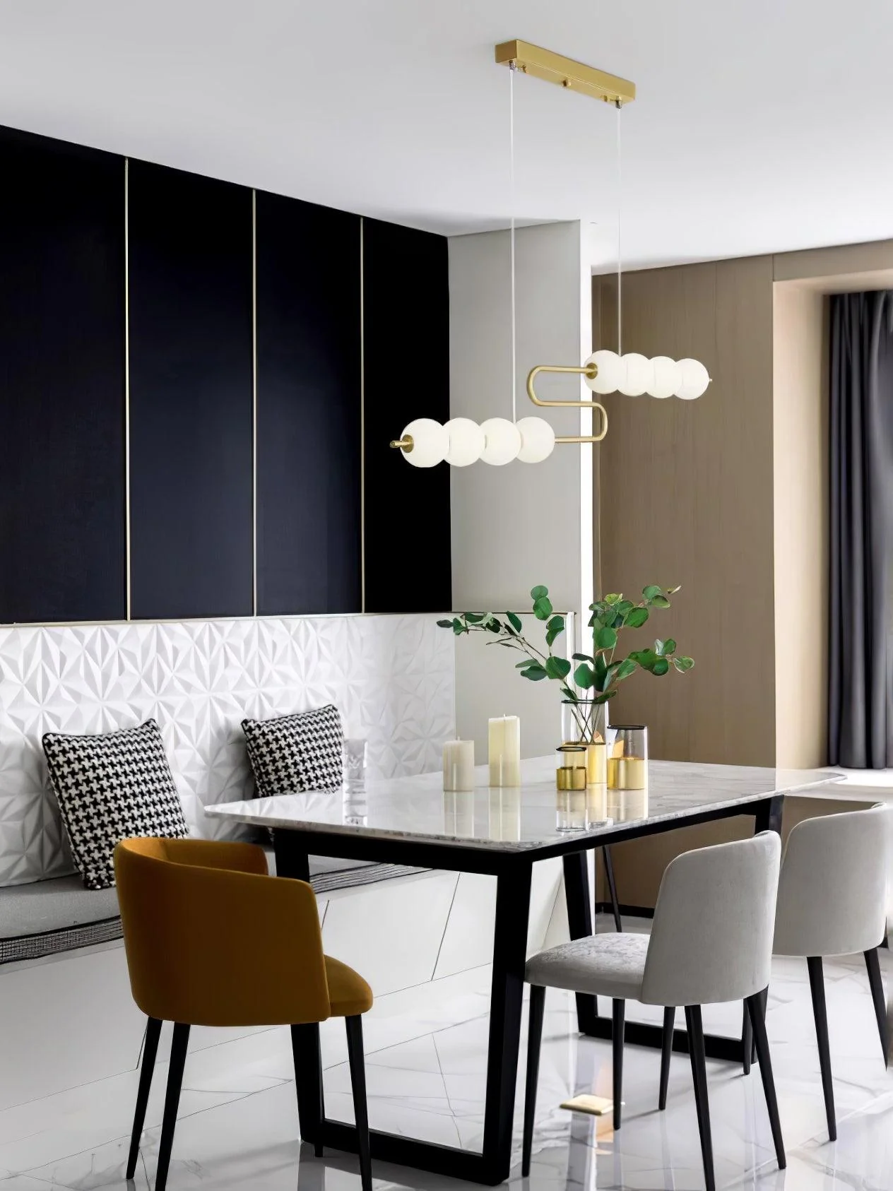 Pearl Chain Pendant Lamp - Image 18