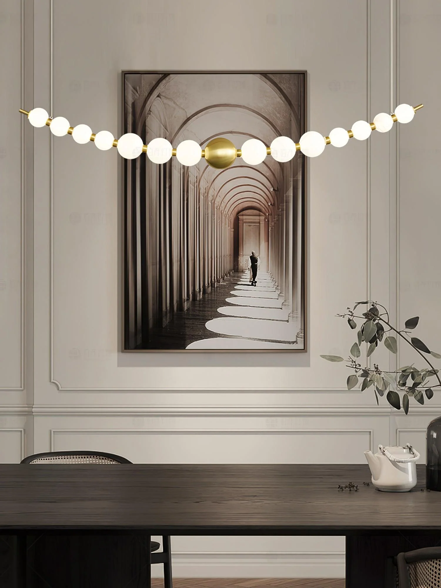 Pearl Chain Pendant Lamp - Image 36