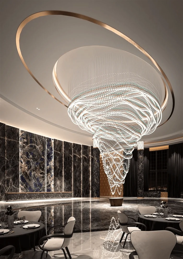 Pearl Curtain Customize Chandelier - Image 70
