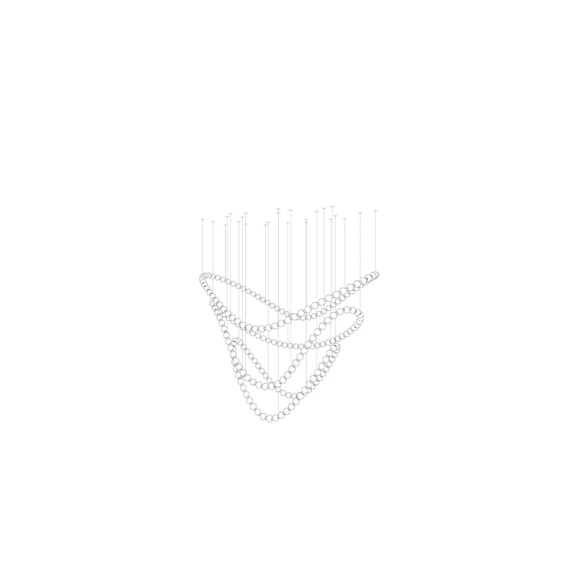 Pearl Drop Customize Chandelier - Image 53
