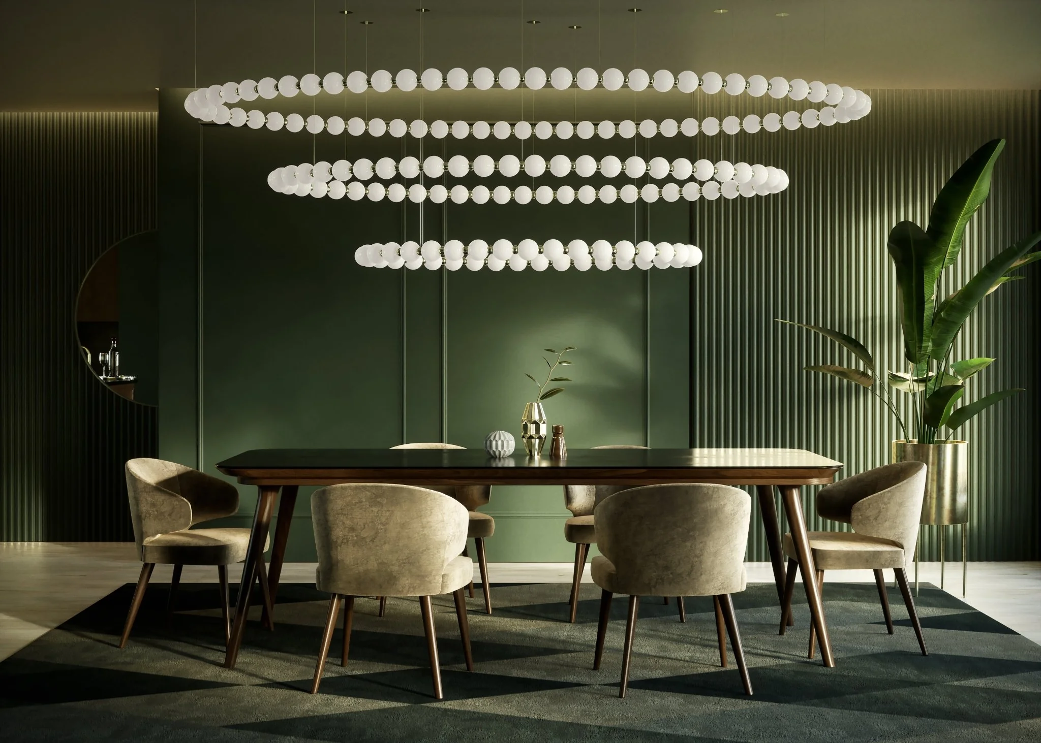 Pearl Drop Customize Chandelier - Image 70