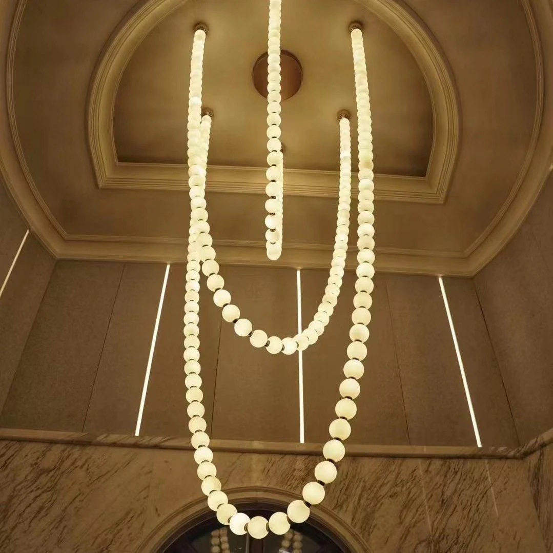 Pearl Necklace Balls Chandelier - Image 90