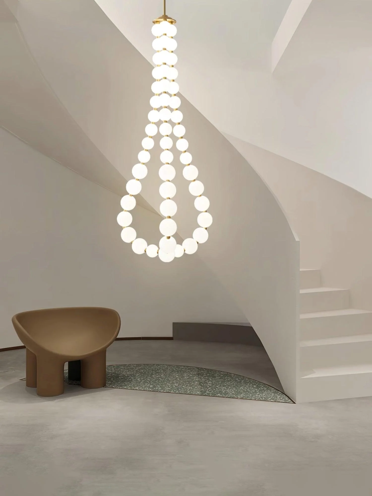 Acrylic Pearl Necklace Chandelier - Image 18