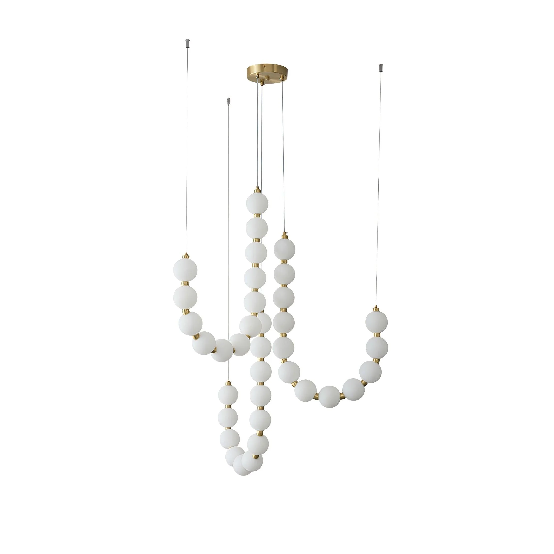 Acrylic Pearl Necklace Chandelier - Image 25