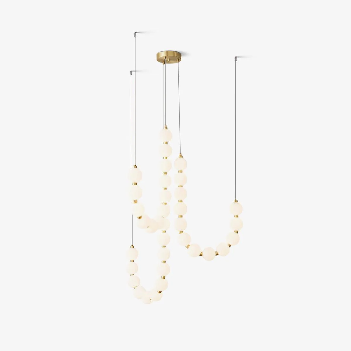 Acrylic Pearl Necklace Chandelier - Image 39