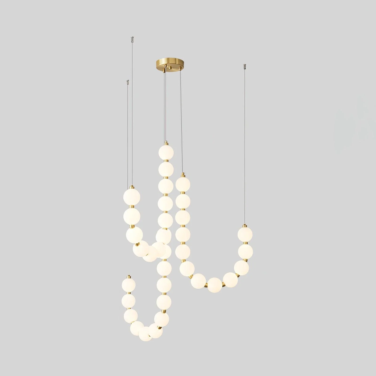 Acrylic Pearl Necklace Chandelier - Image 44