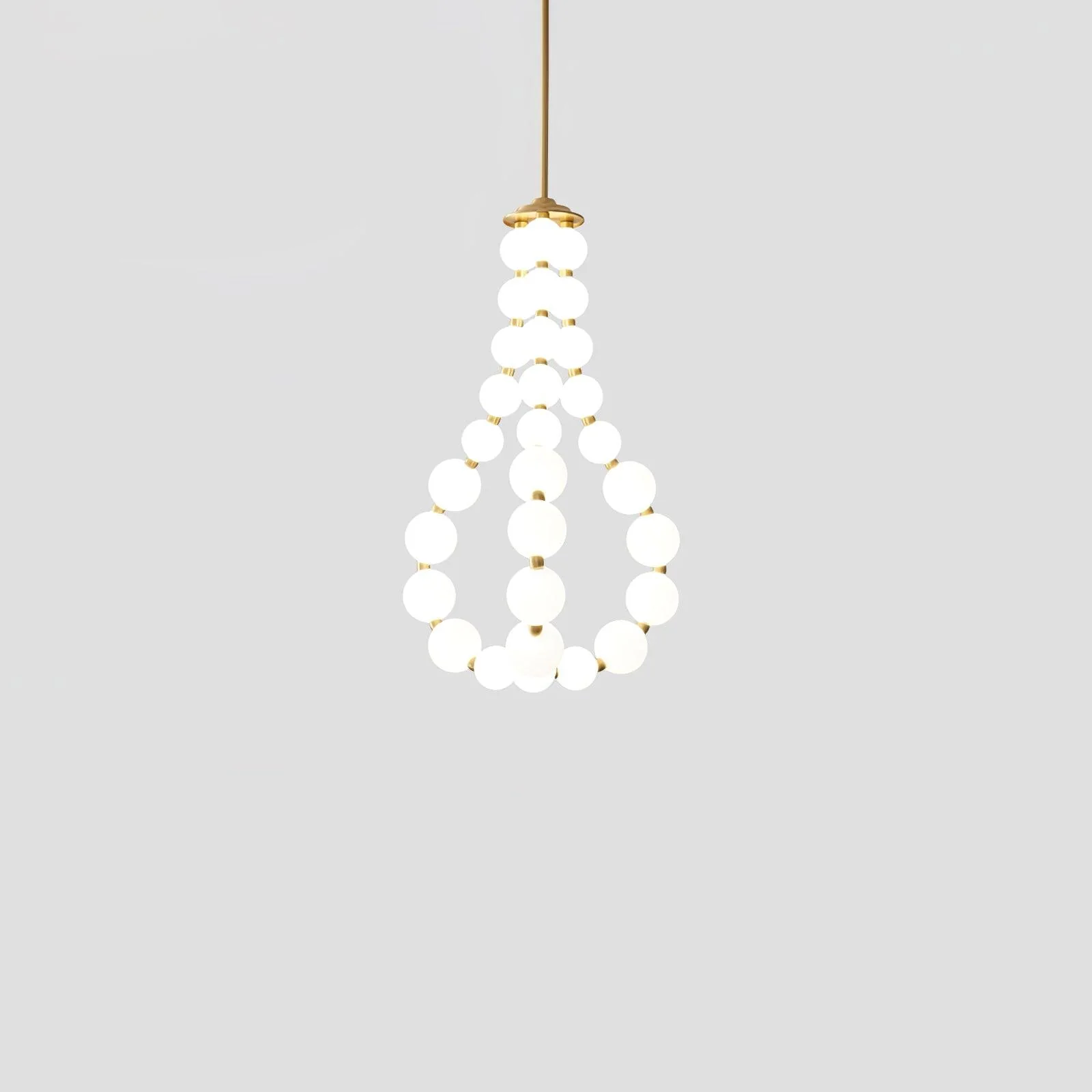 Acrylic Pearl Necklace Chandelier - Image 45