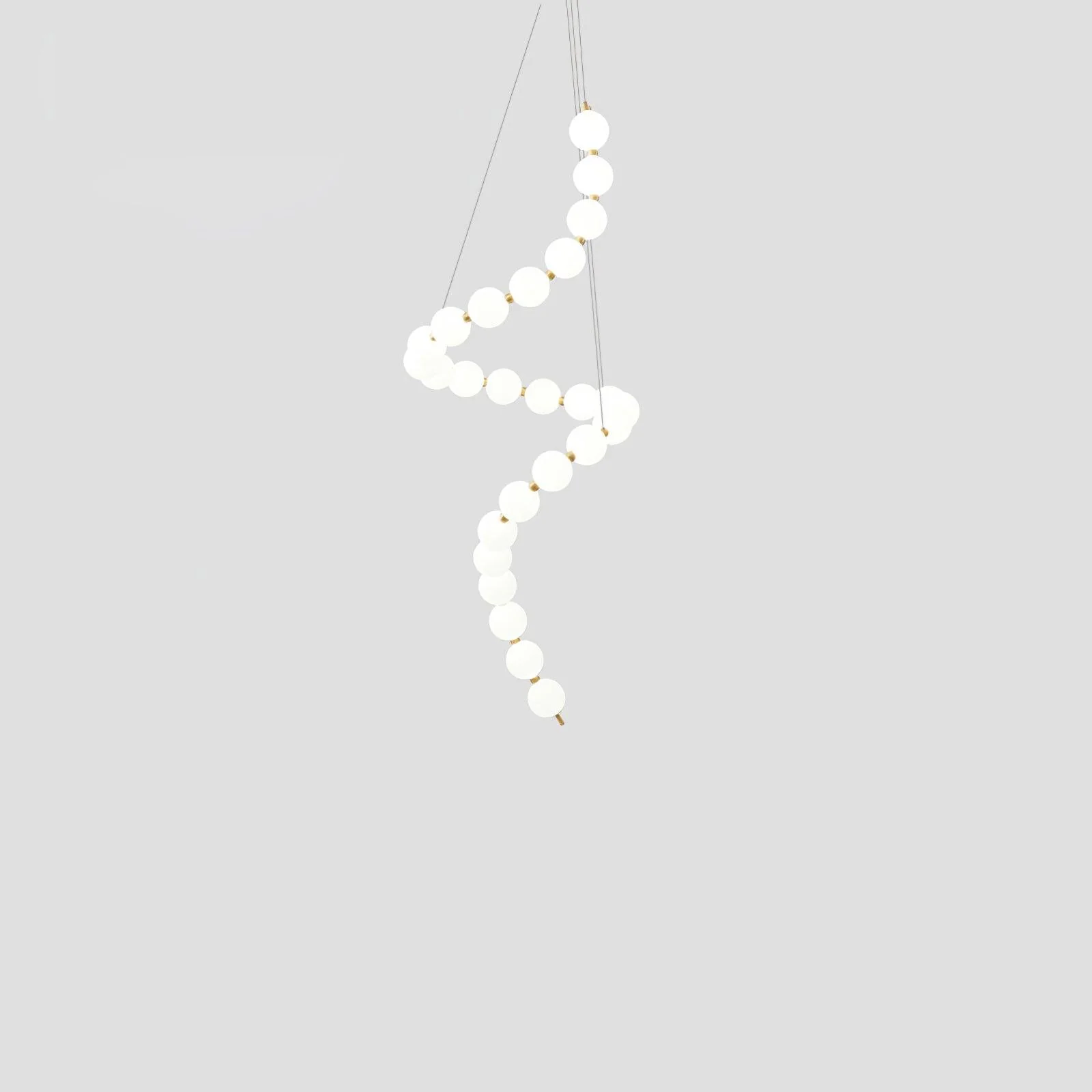 Acrylic Pearl Necklace Chandelier - Image 49