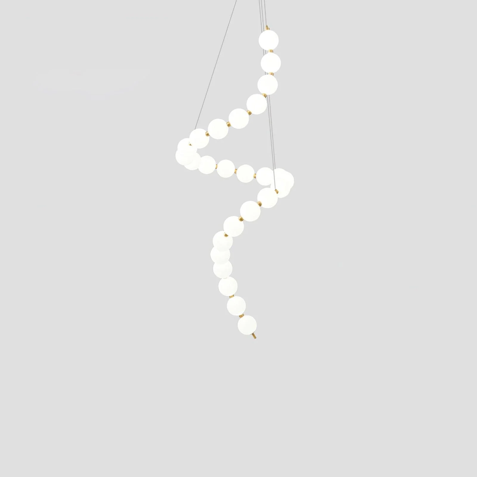 Acrylic Pearl Necklace Chandelier - Image 51