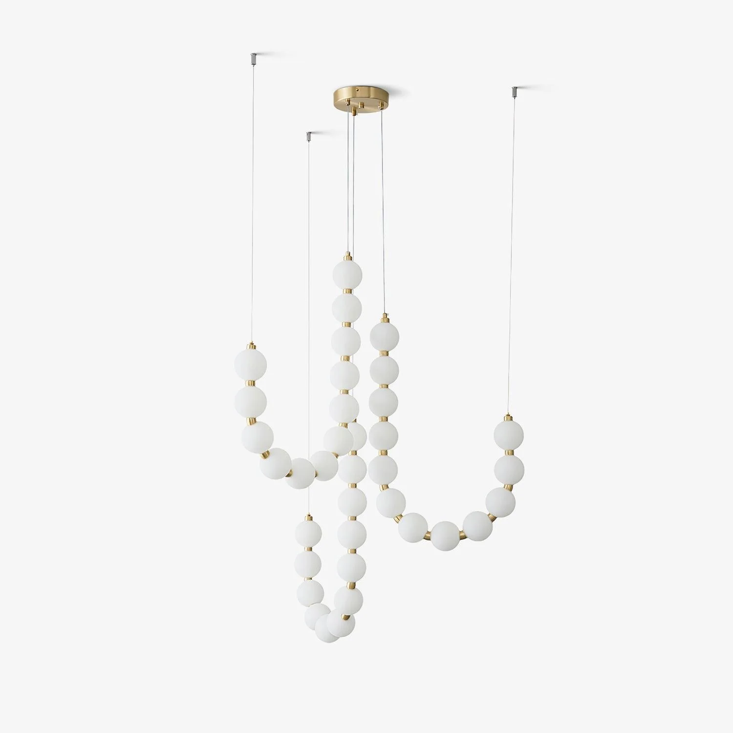 Acrylic Pearl Necklace Chandelier - Image 52