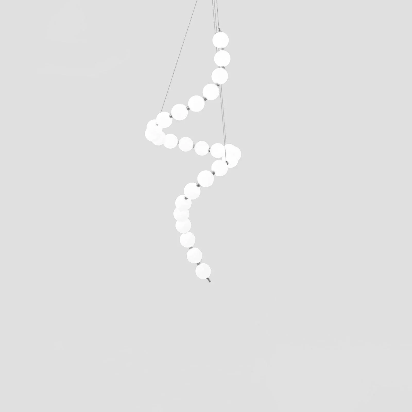 Acrylic Pearl Necklace Chandelier - Image 74
