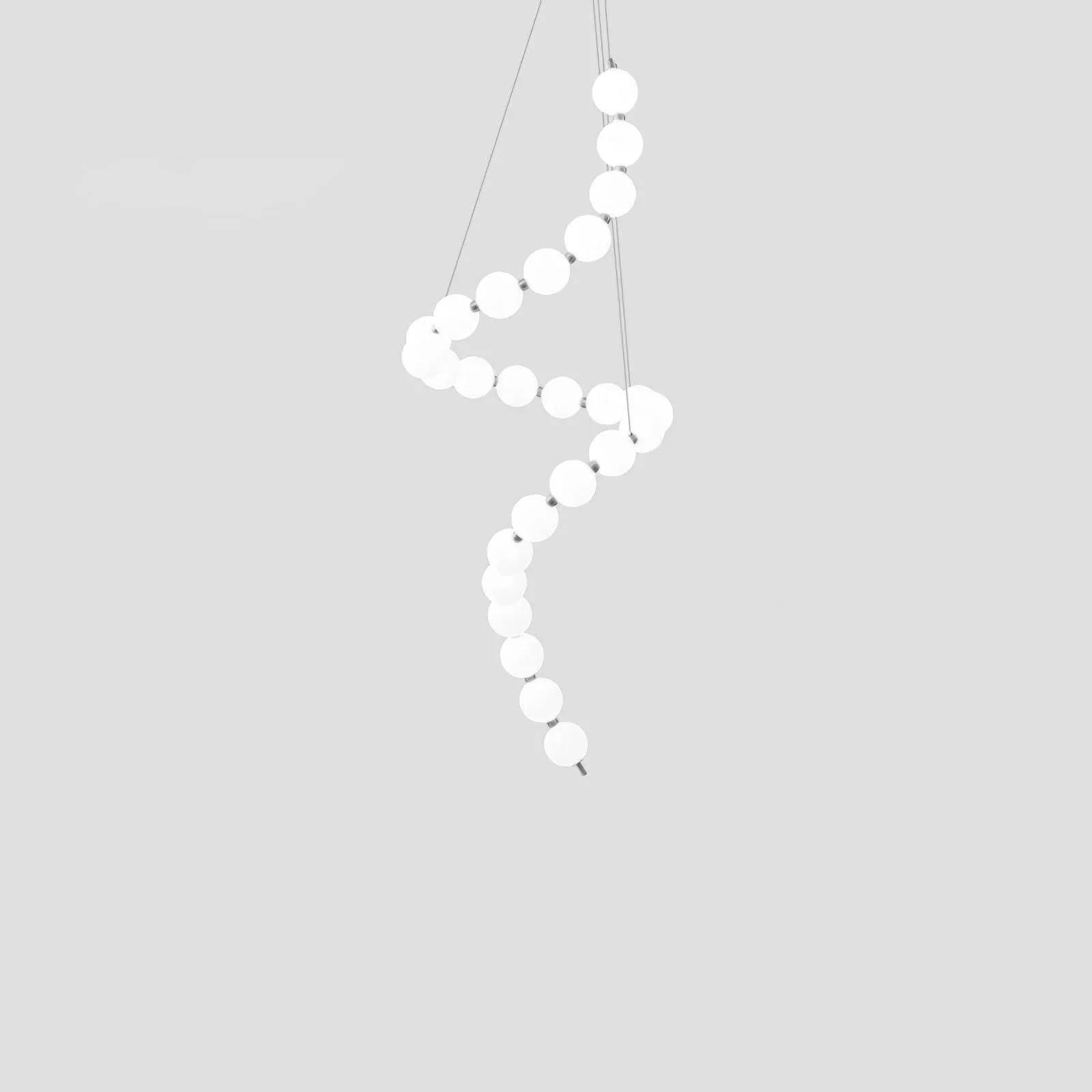 Acrylic Pearl Necklace Chandelier - Image 75