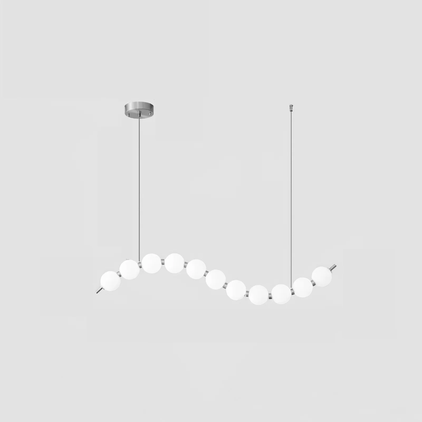 Acrylic Pearl Necklace Chandelier - Image 80