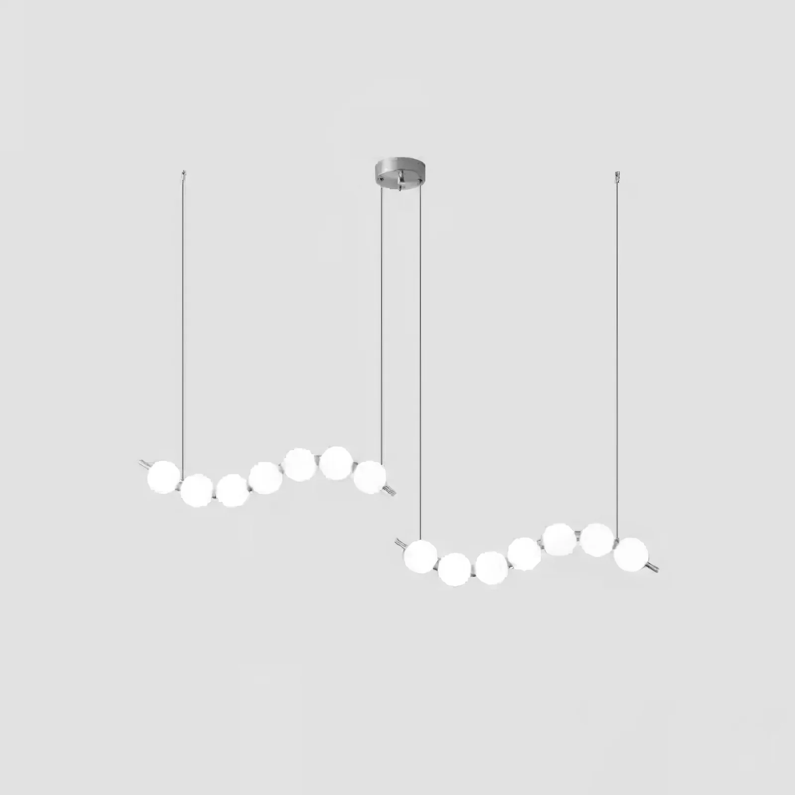 Acrylic Pearl Necklace Chandelier - Image 81
