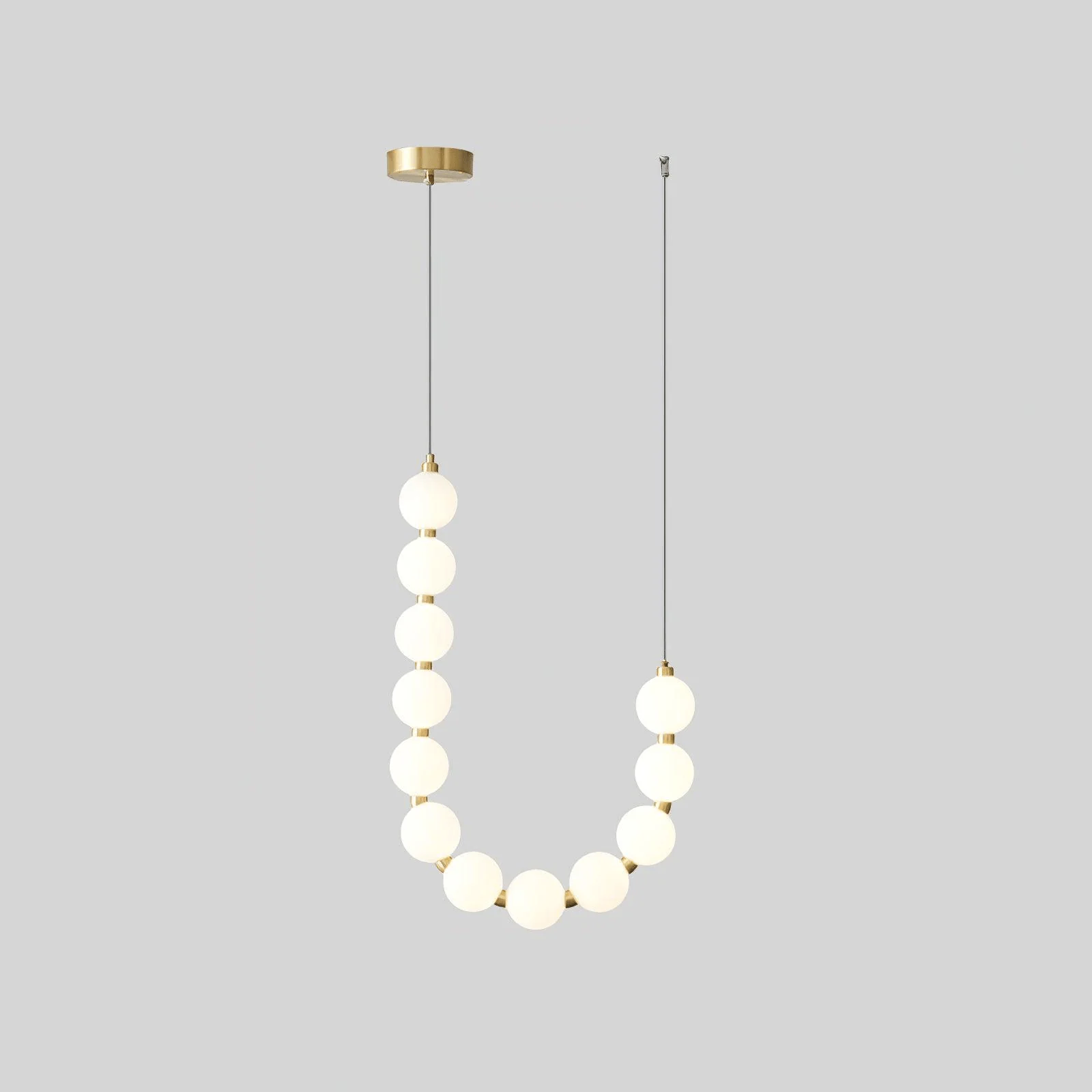 Acrylic Pearl Necklace Chandelier - Image 87