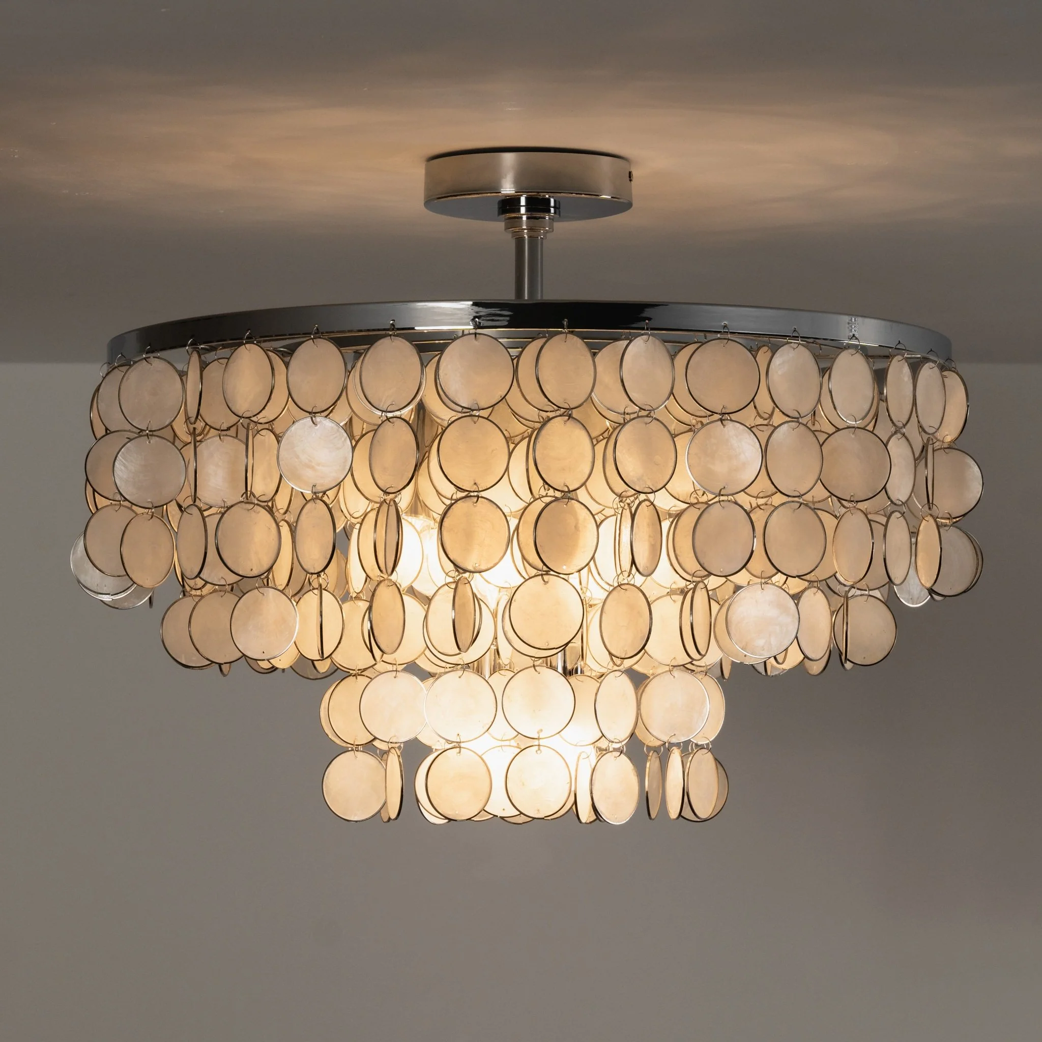 Pearl Shell Ceiling Lamp - Image 6