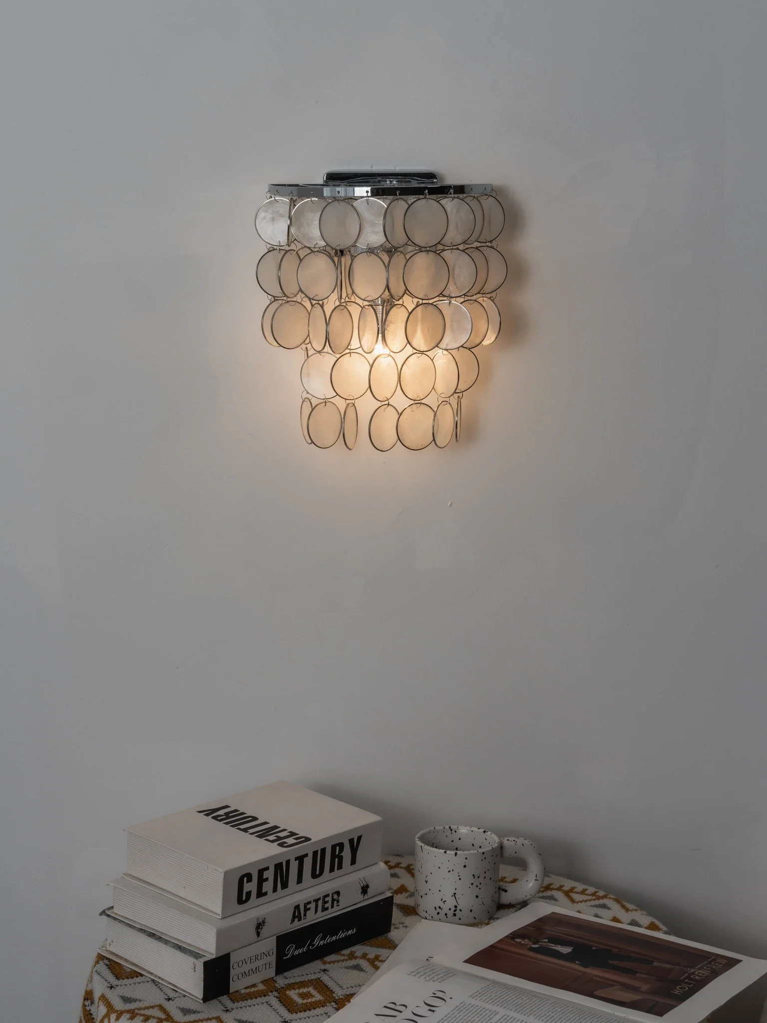 Pearl Shell Wall Lamp - Image 12