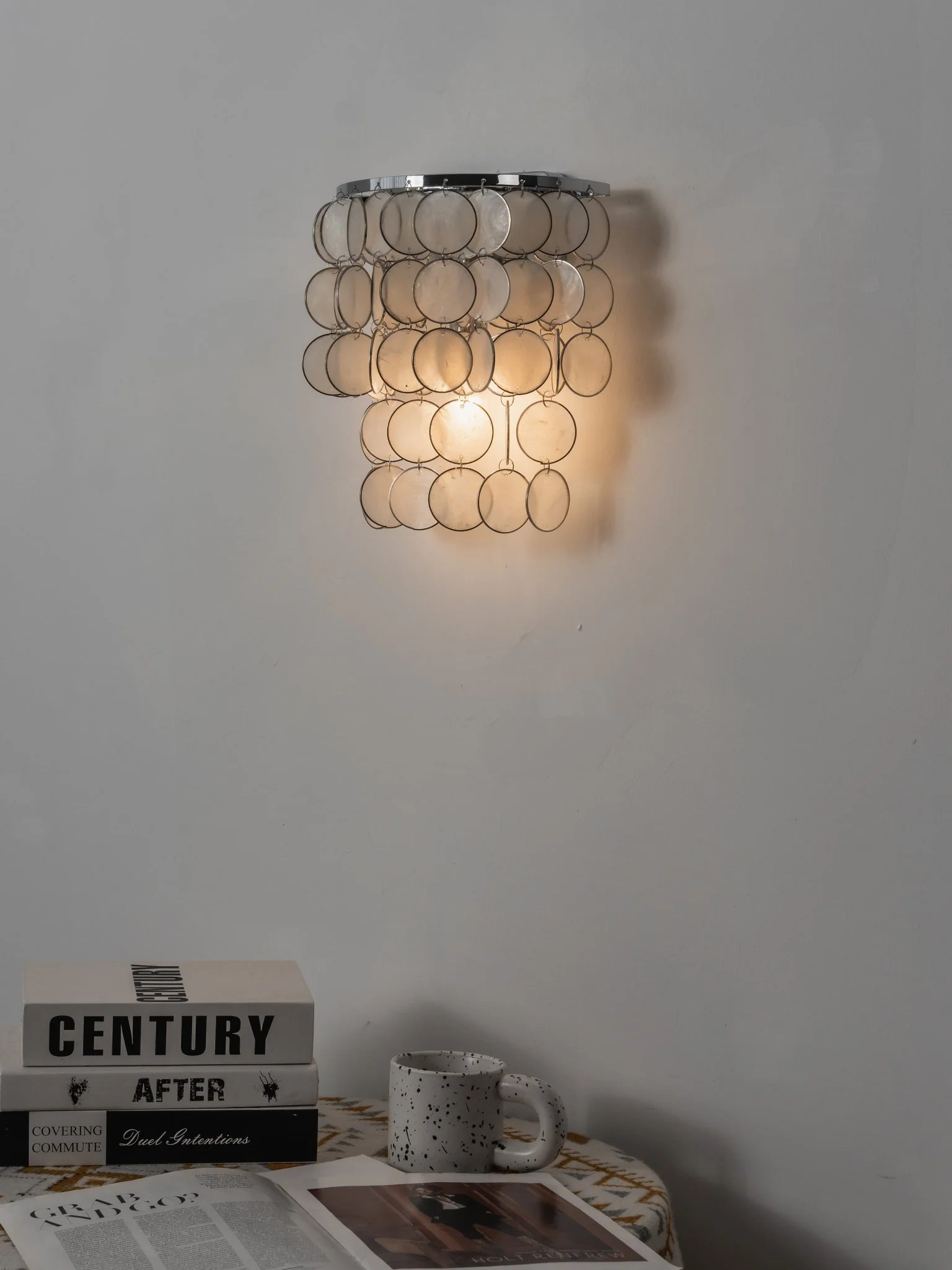 Pearl Shell Wall Lamp - Image 13