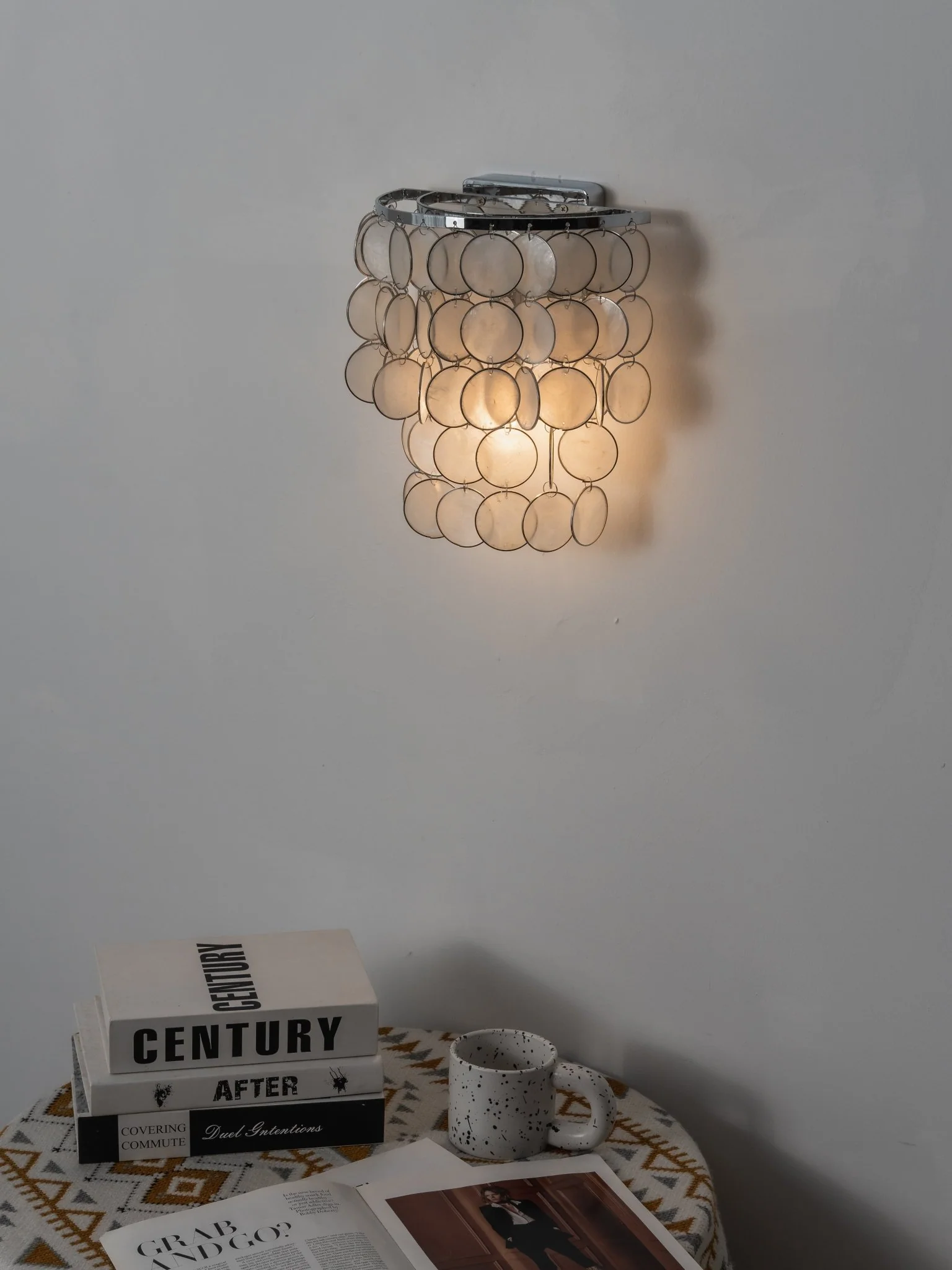 Pearl Shell Wall Lamp - Image 14