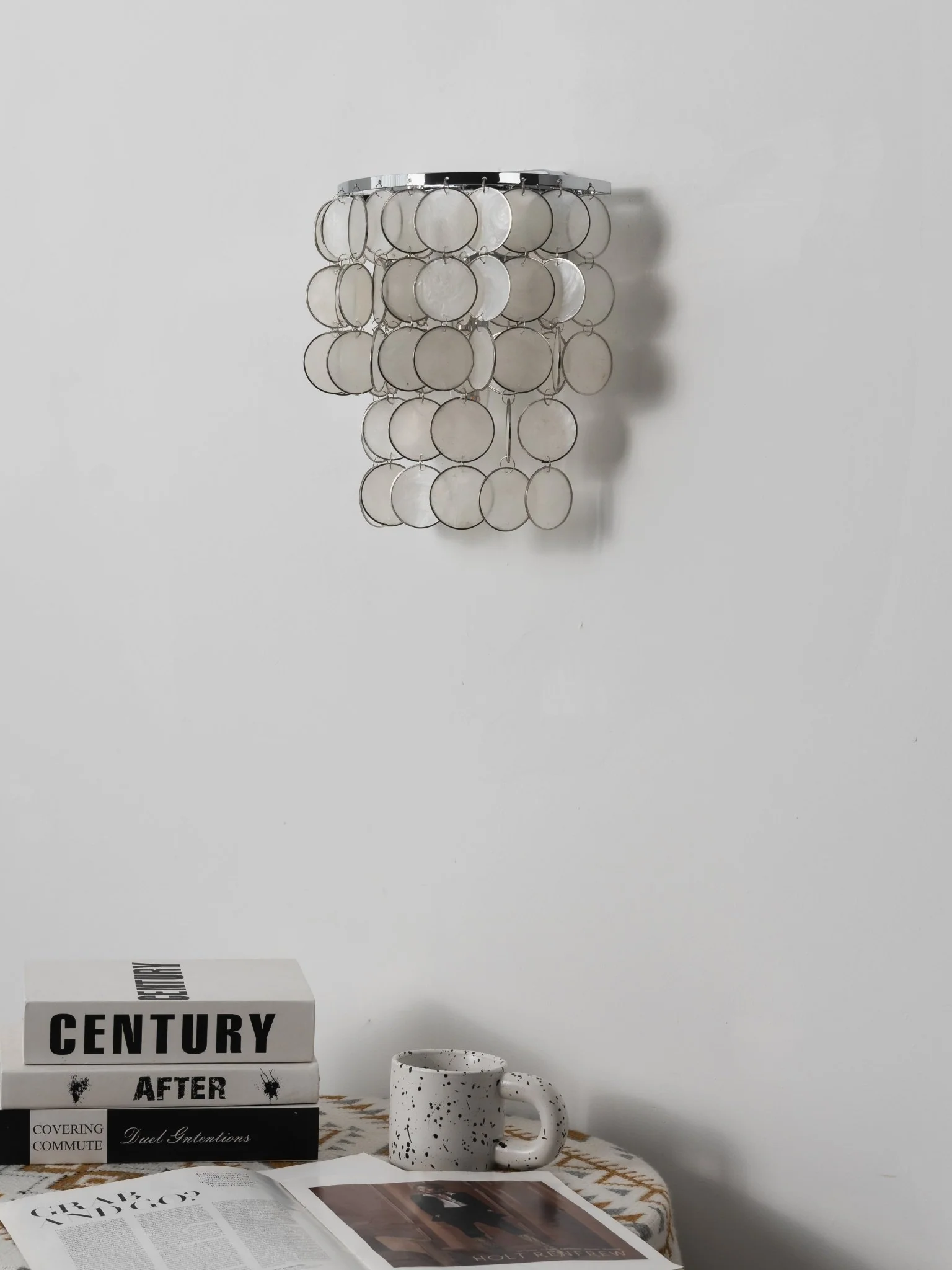 Pearl Shell Wall Lamp - Image 8