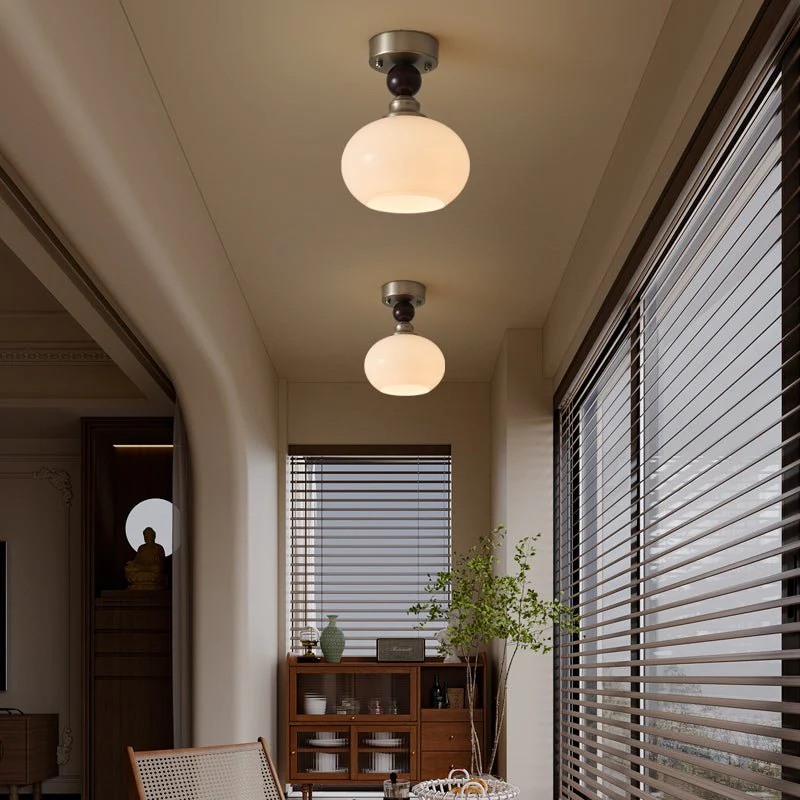 Pearl Sphere Ceiling Lamp - Image 3