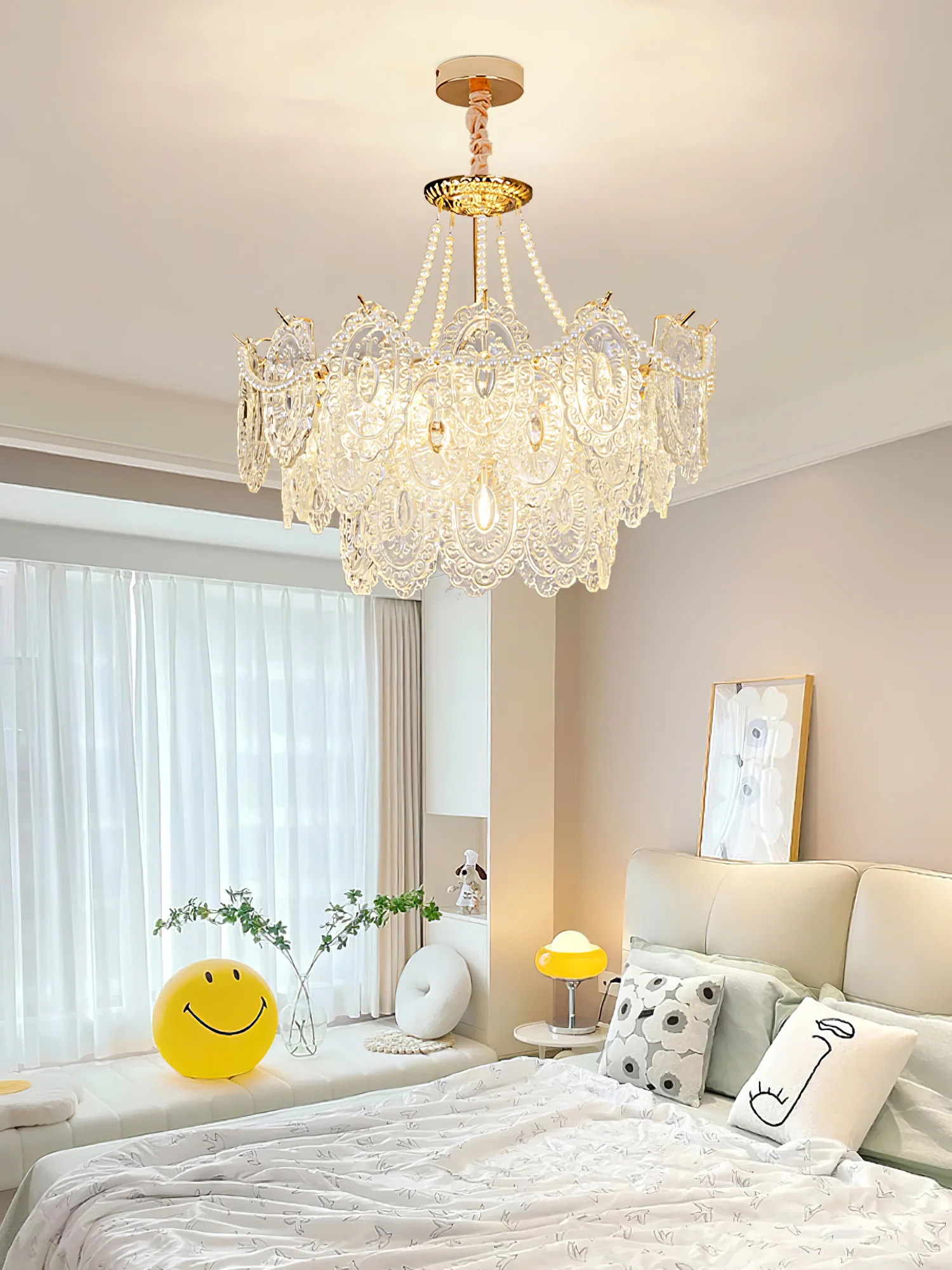 Pearls Glass Chandelier - Image 21