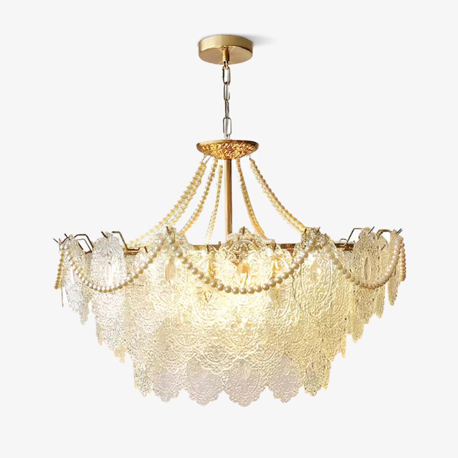 Pearls Glass Chandelier - Image 49