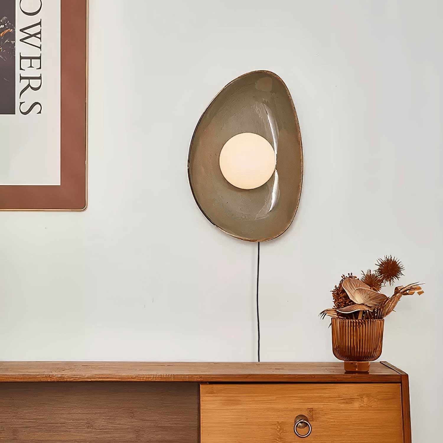 Pebble Disc Plug-in Wall Light - Image 25