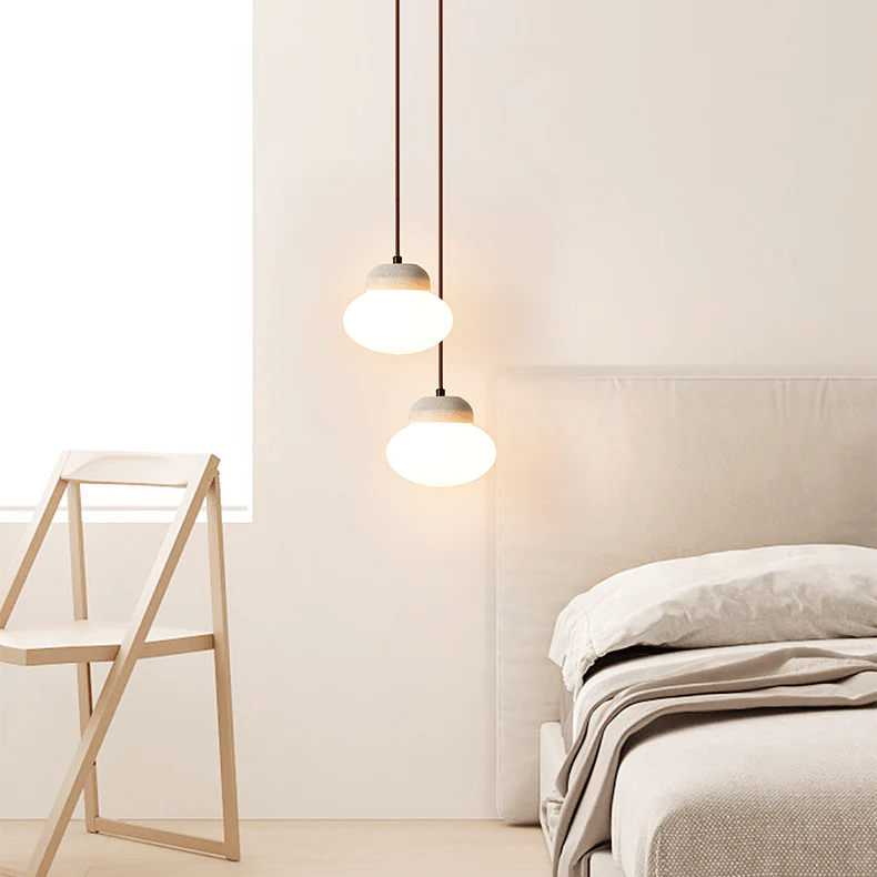 Pebble Sphere Pendant Lamp - Image 3