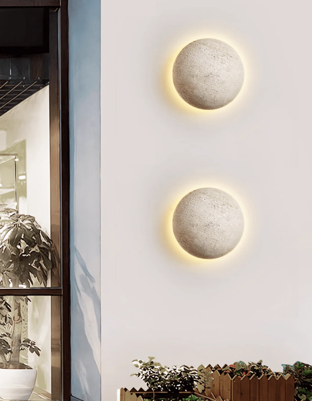 Pebble Stone Wall Light - Image 3