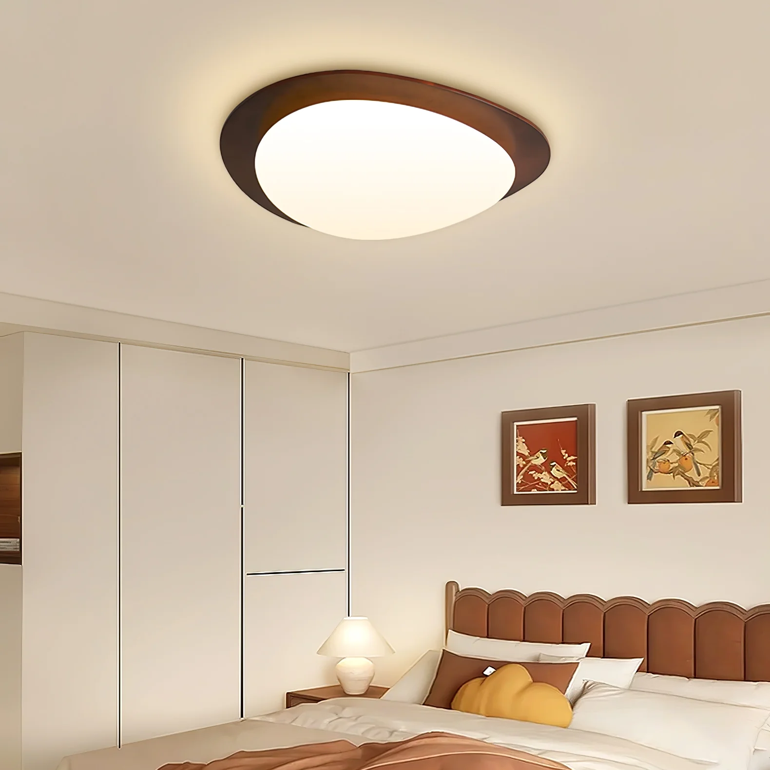 Pebble Wooden Ceiling Light - Image 12