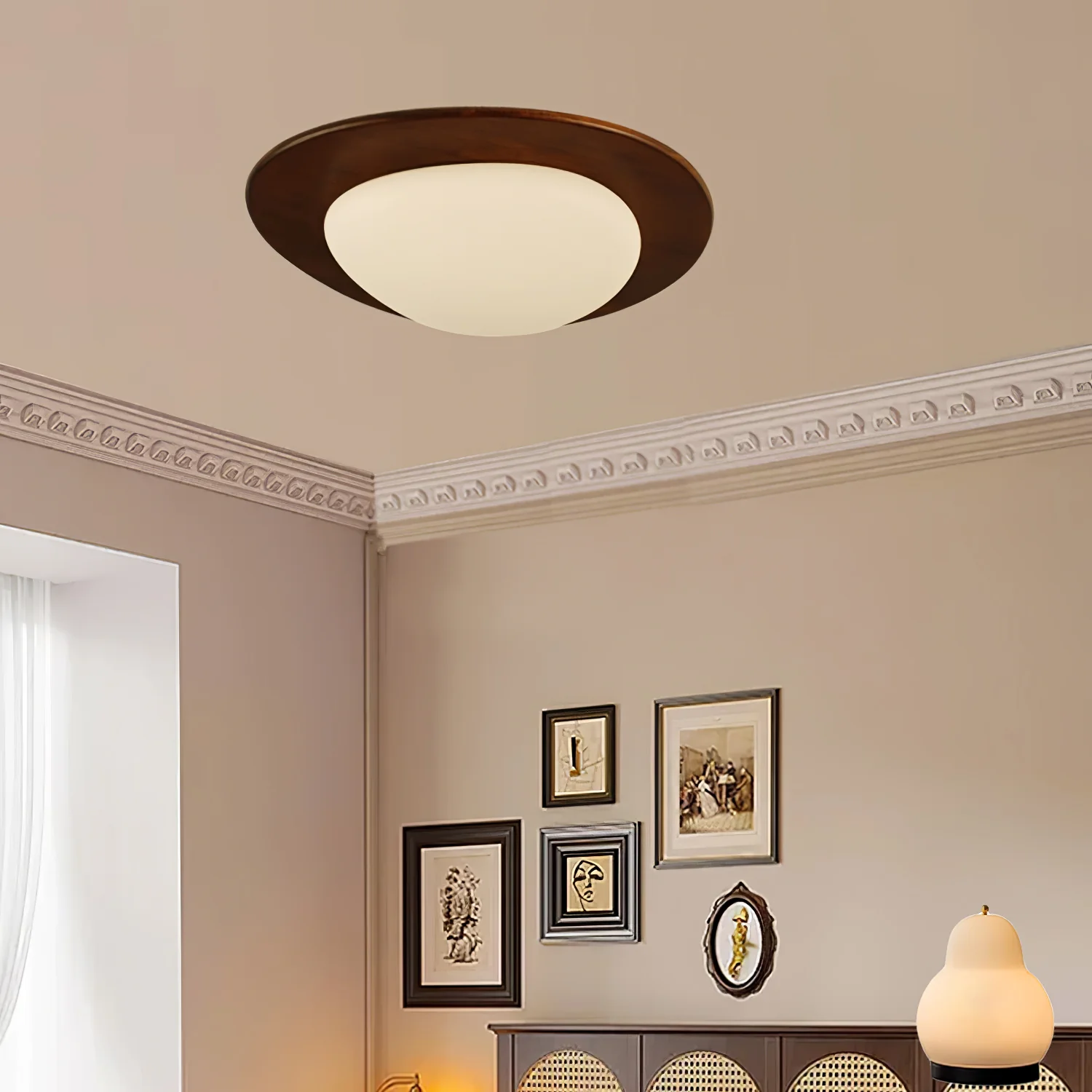Pebble Wooden Ceiling Light - Image 19