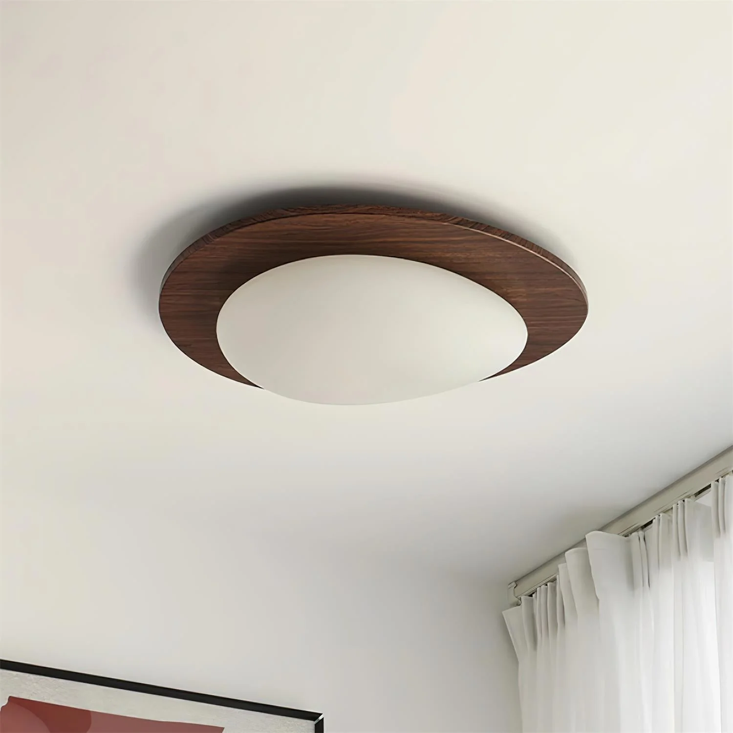 Pebble Wooden Ceiling Light - Image 45