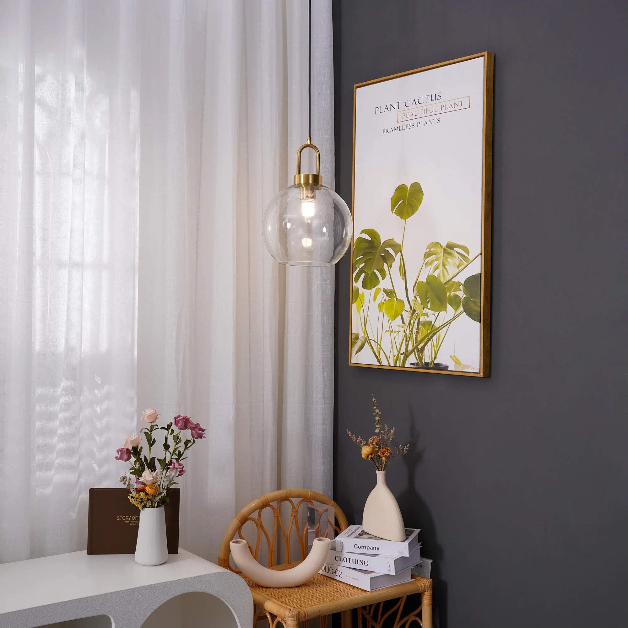 Pendulum Glass Pendant Lamp - Image 11
