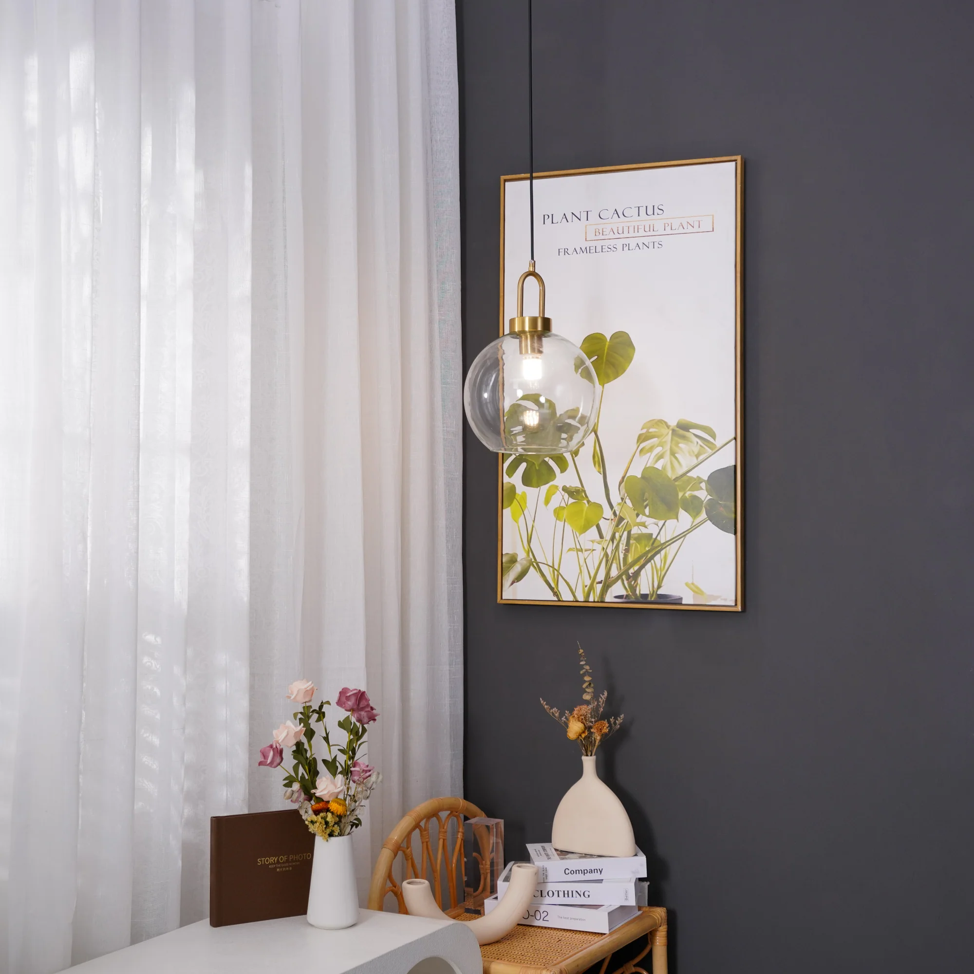 Pendulum Glass Pendant Lamp - Image 12