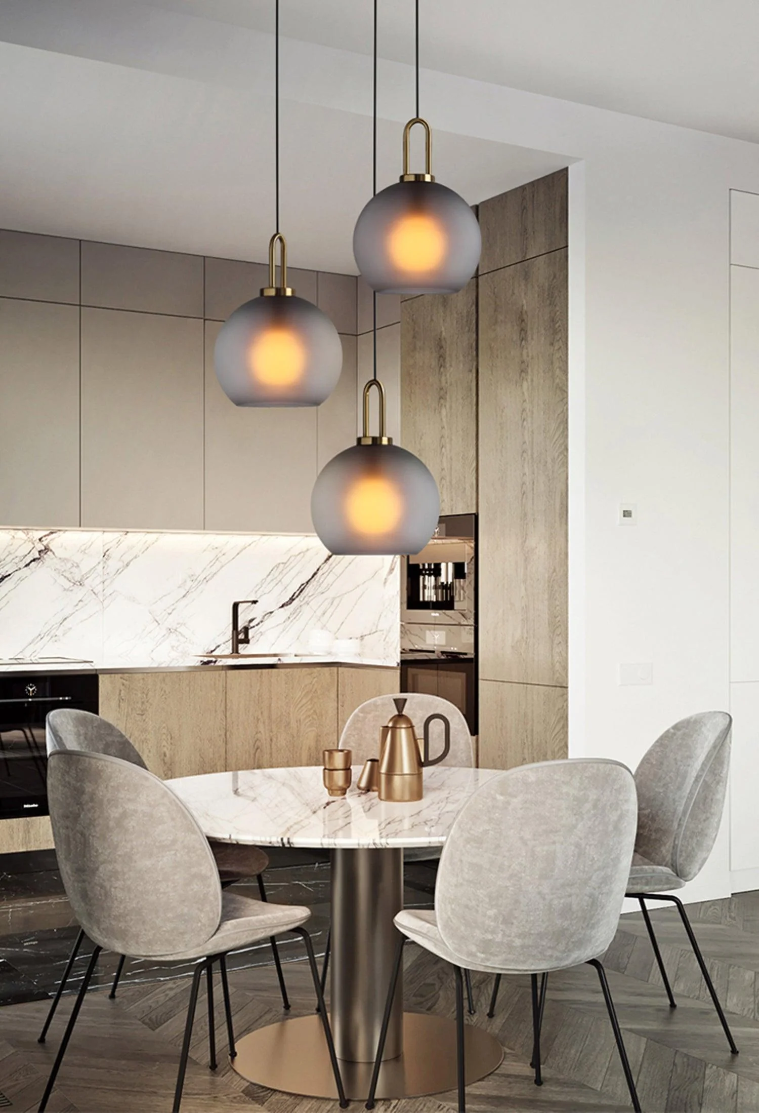 Pendulum Glass Pendant Lamp - Image 24