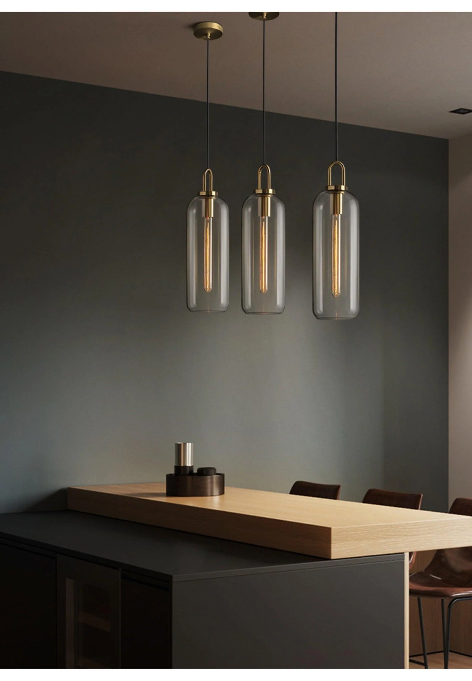 Pendulum Glass Pendant Lamp - Image 25