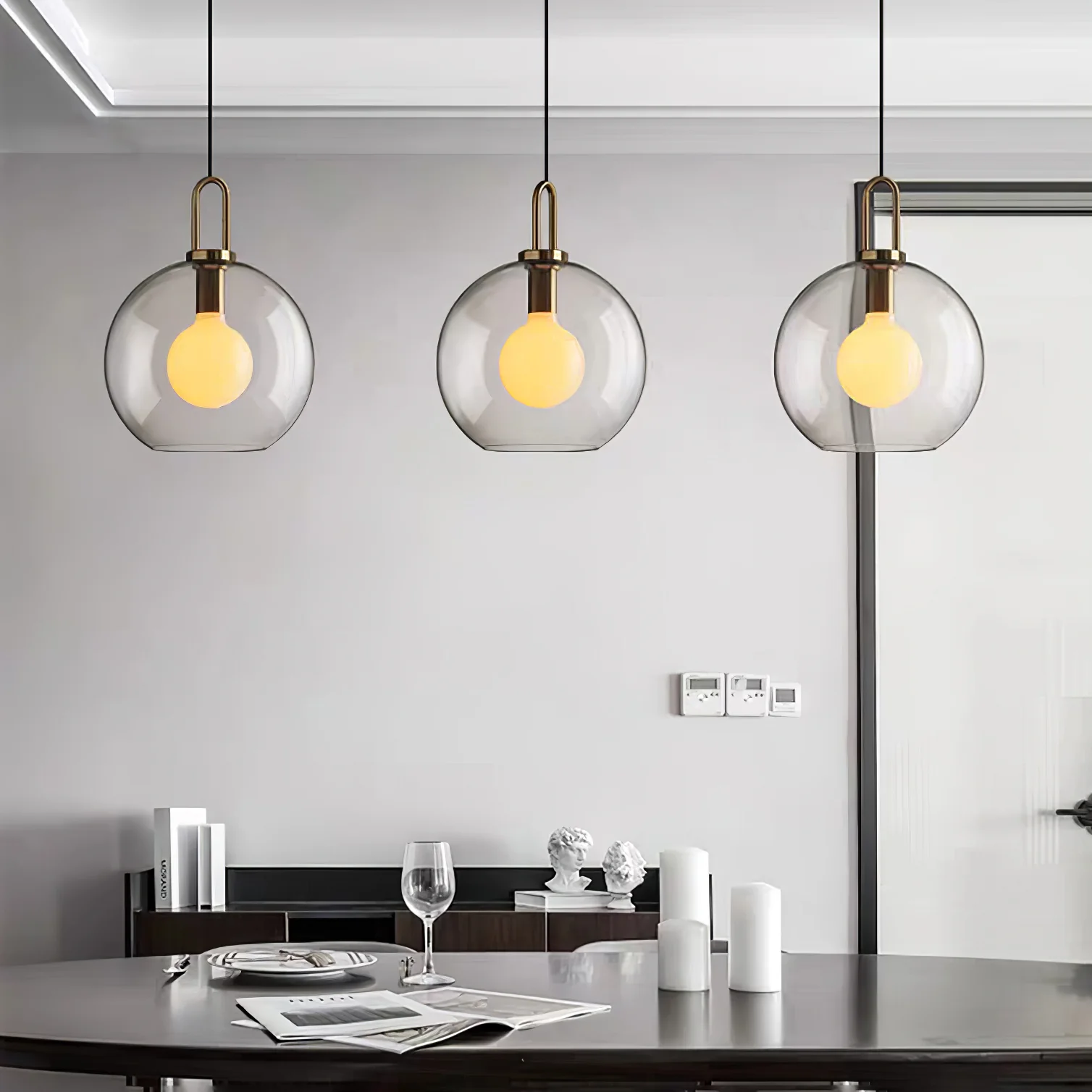 Pendulum Glass Pendant Lamp - Image 4