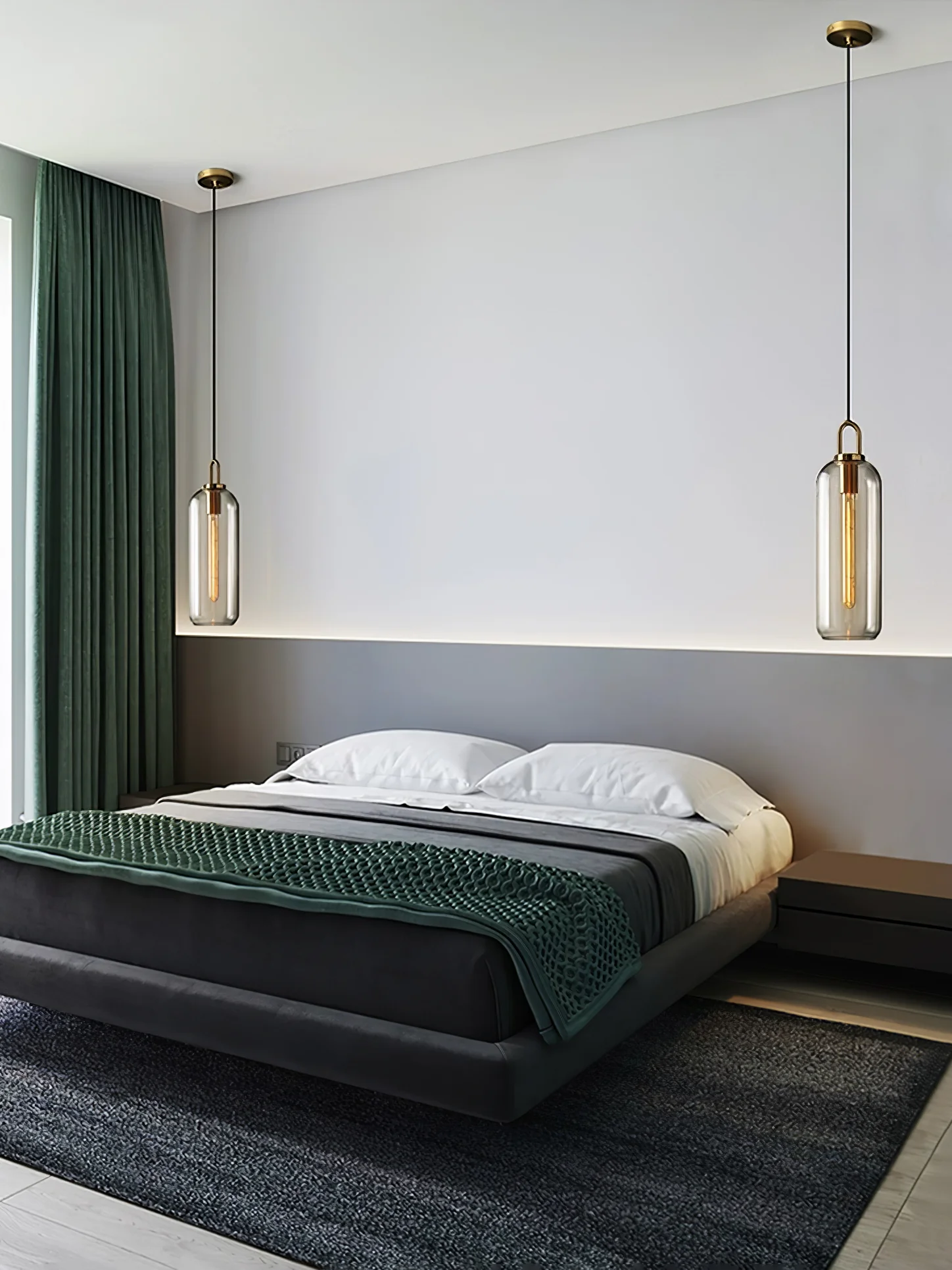 Pendulum Glass Pendant Lamp - Image 59