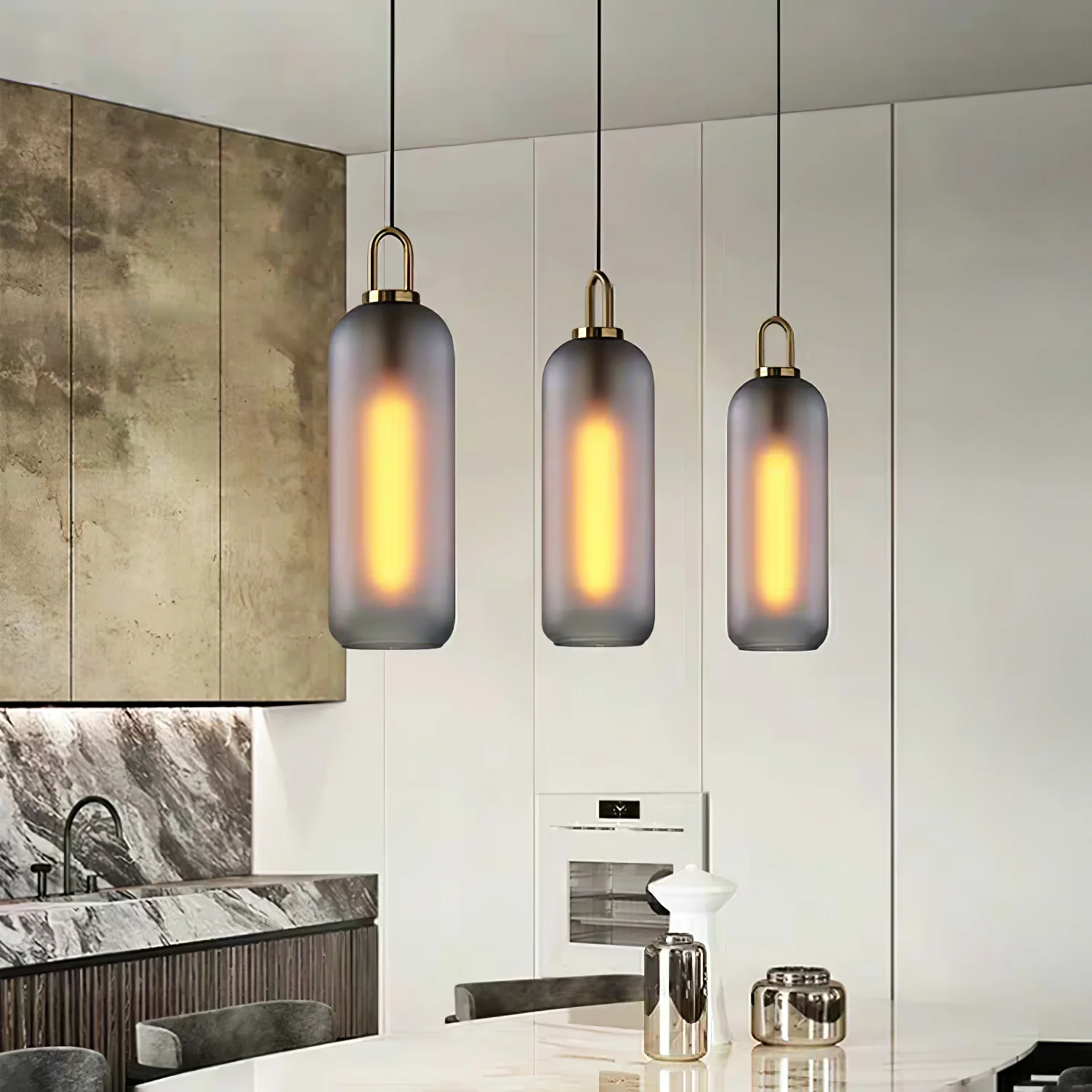 Pendulum Glass Pendant Lamp - Image 63
