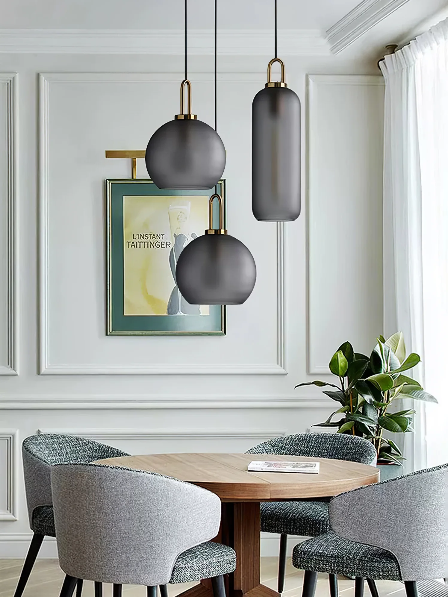 Pendulum Glass Pendant Lamp - Image 64