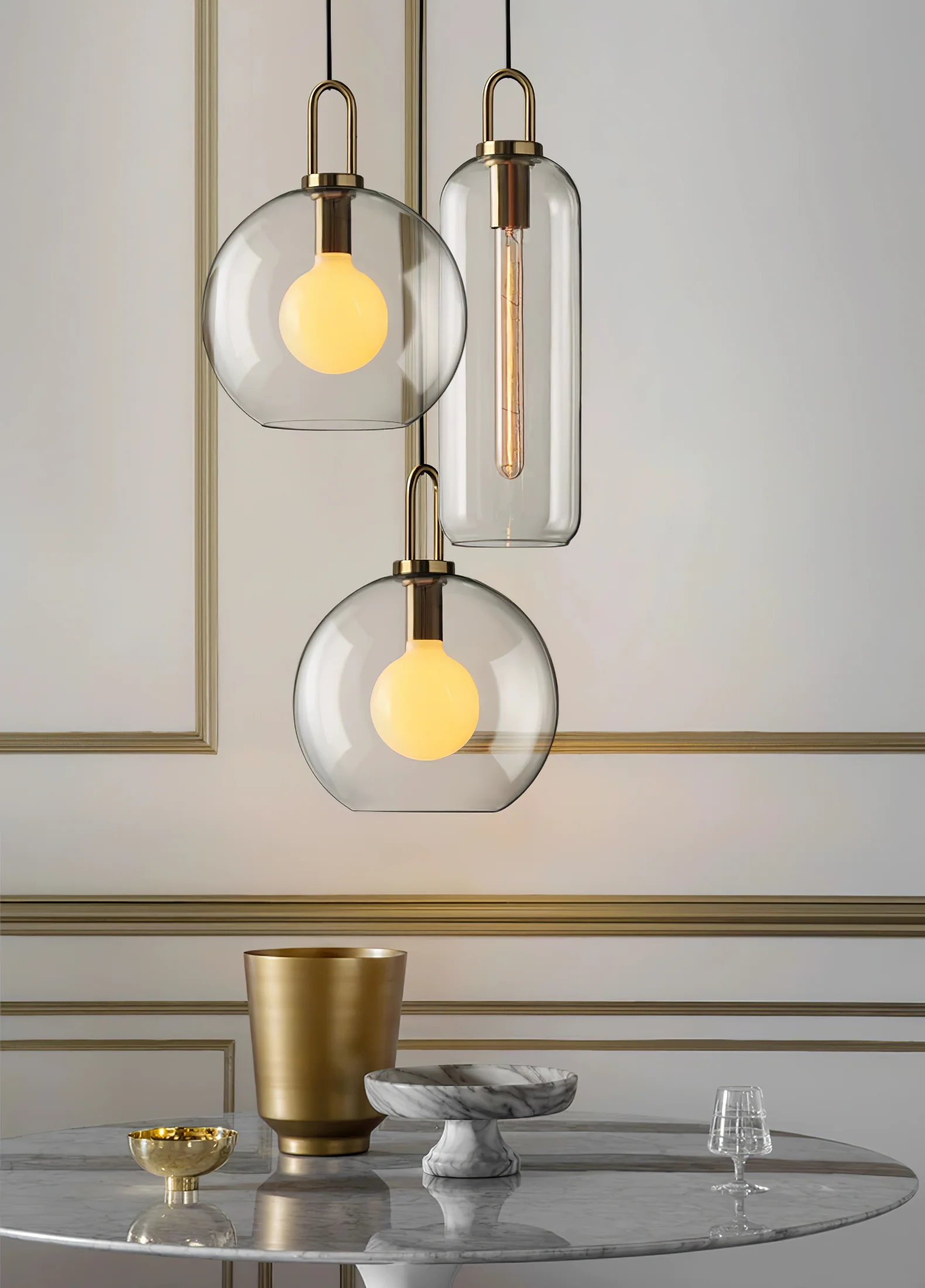 Pendulum Glass Pendant Lamp - Image 65