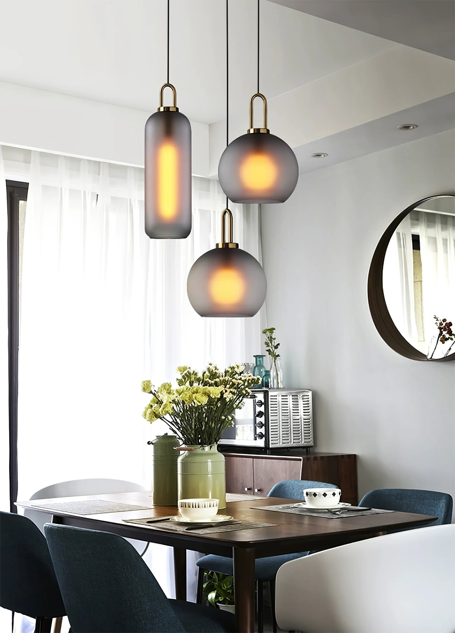 Pendulum Glass Pendant Lamp - Image 71