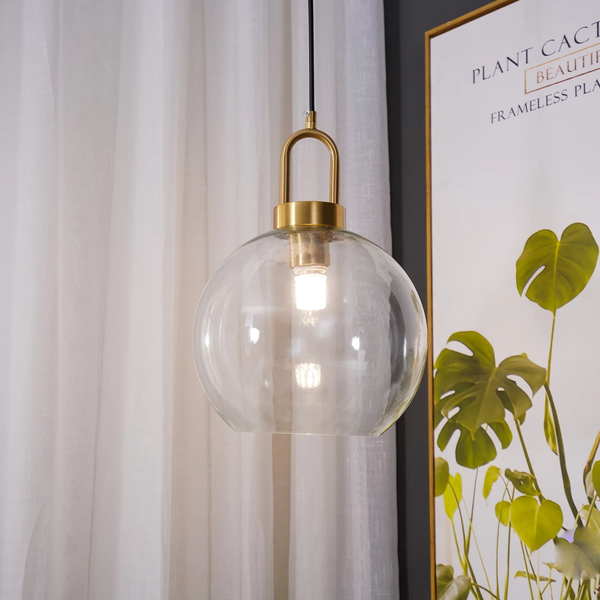 Pendulum Glass Pendant Lamp - Image 9