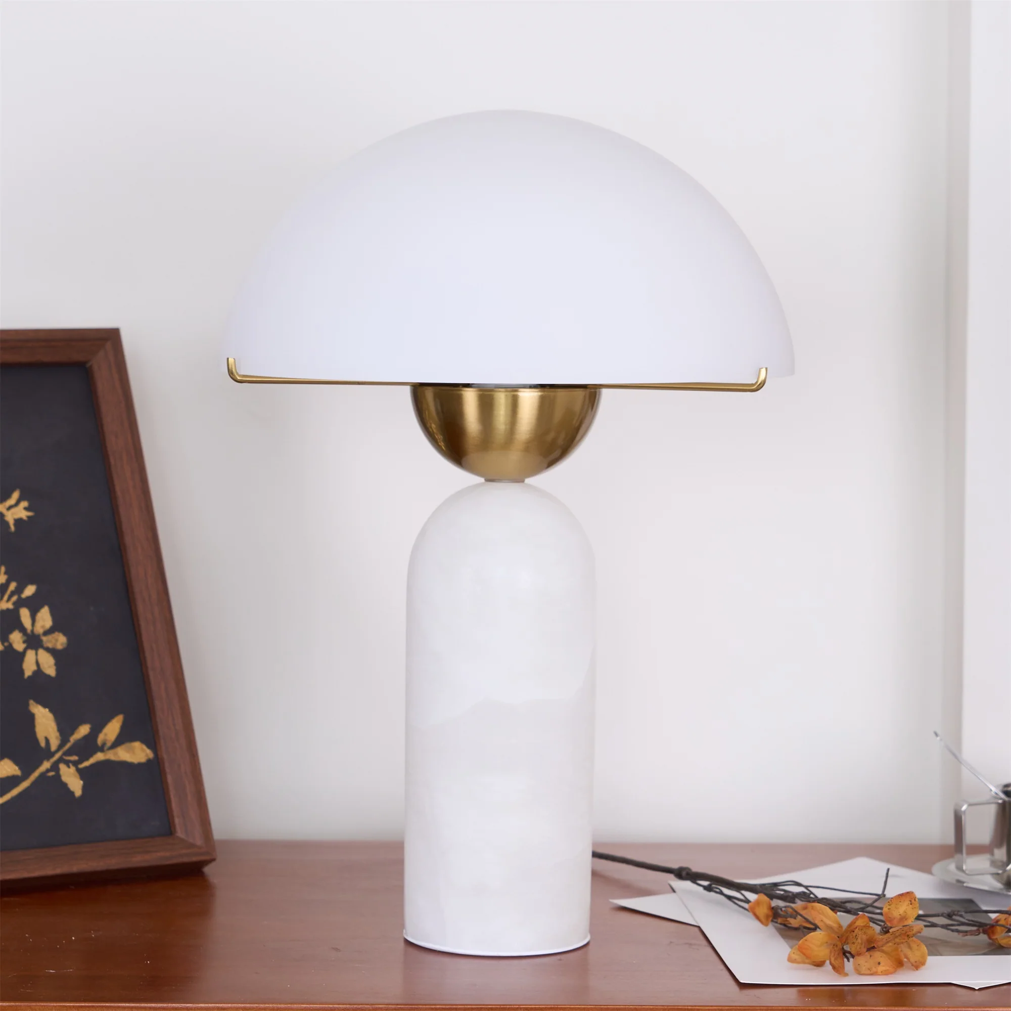 Peono Alabaster Table Lamp - Image 11