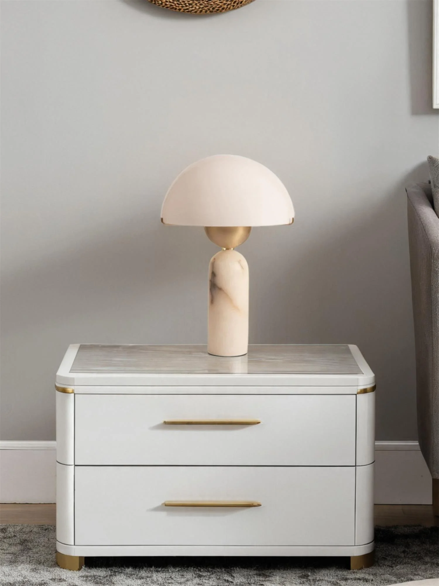 Peono Alabaster Table Lamp - Image 17