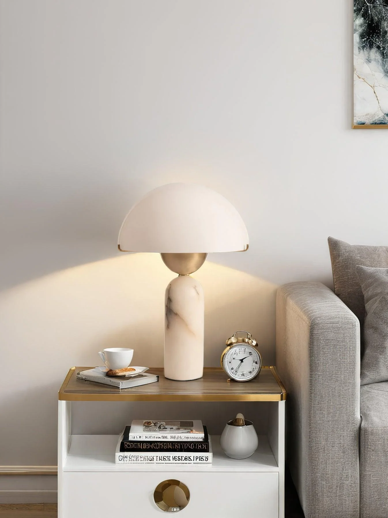 Peono Alabaster Table Lamp - Image 20