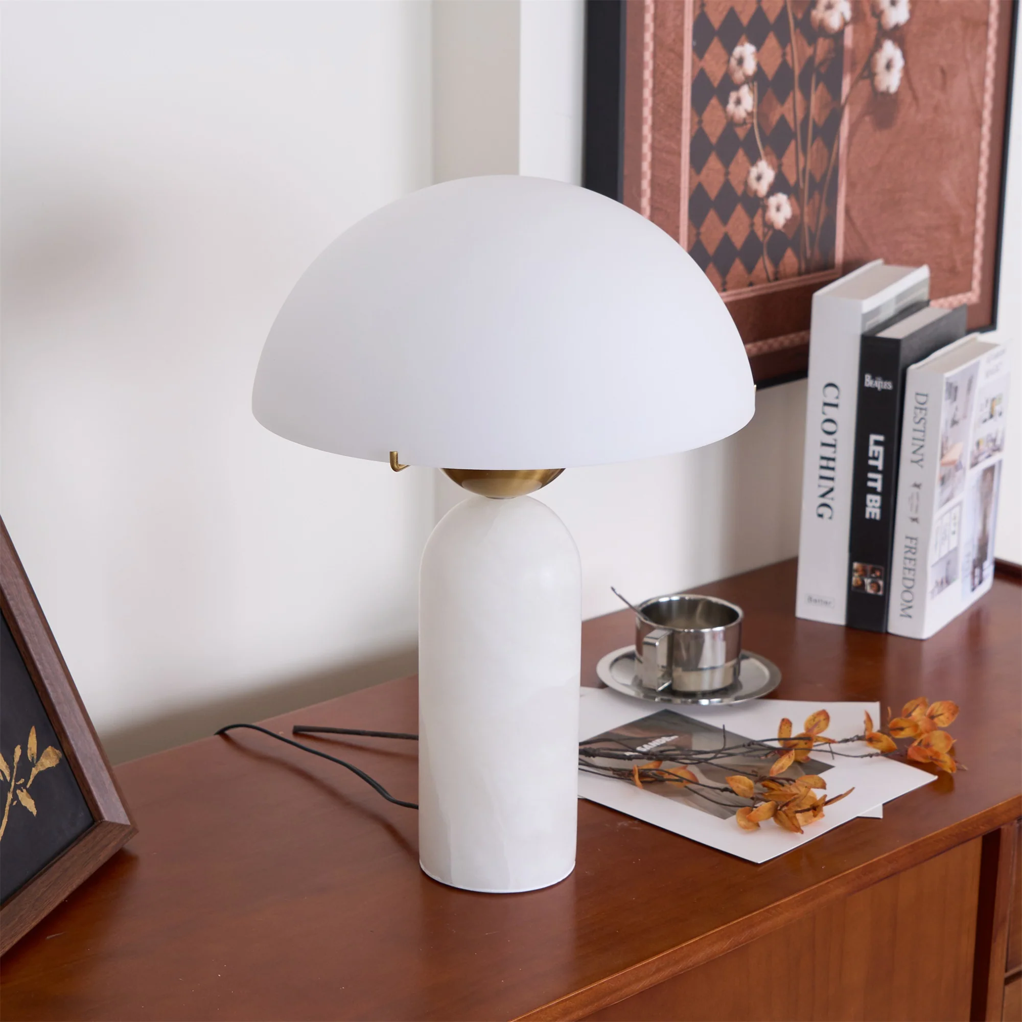 Peono Alabaster Table Lamp - Image 31